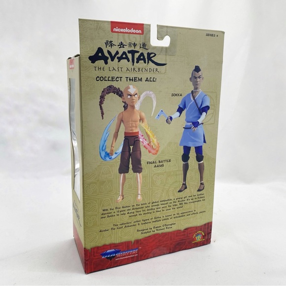 Avatar The Last Airbender Sokka Deluxe Action Figure Diamond Select Toys NEW NWT - Picture 4 of 6
